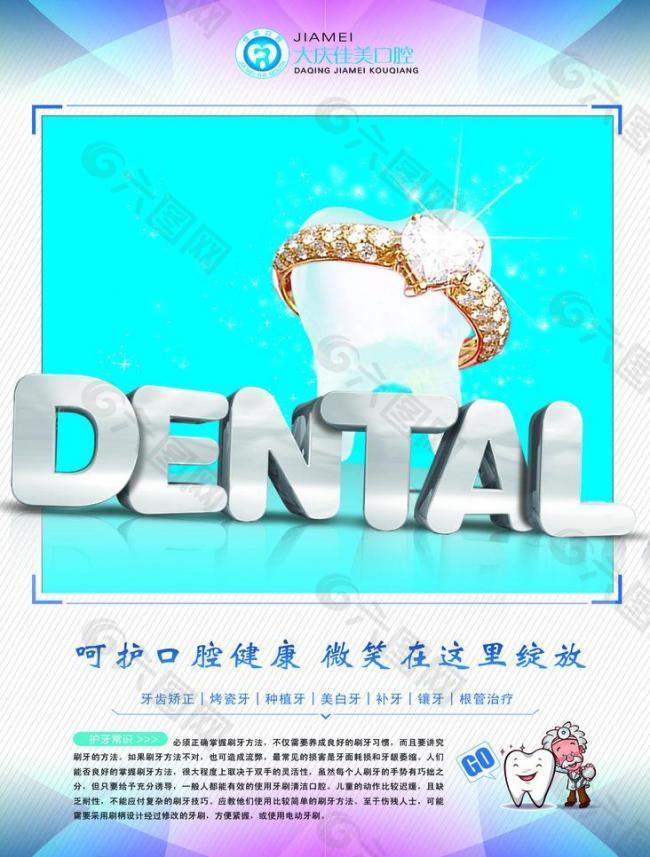口腔展板圖片