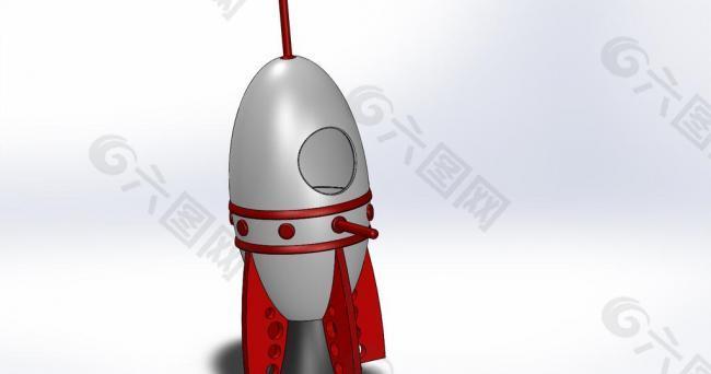 birdhouse space rocket