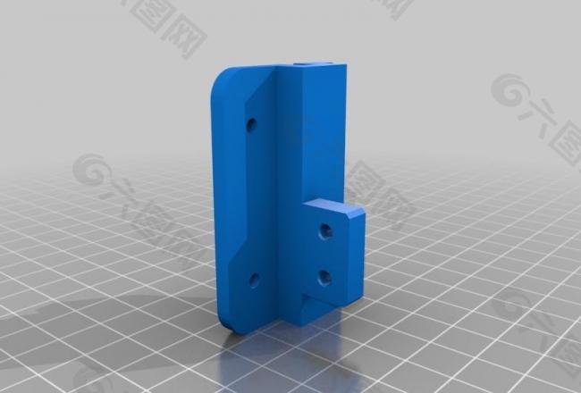 帶鎖h3擠出機(jī)座（ultimaker）