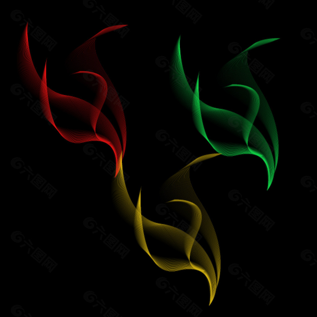 飄動(dòng)的煙霧