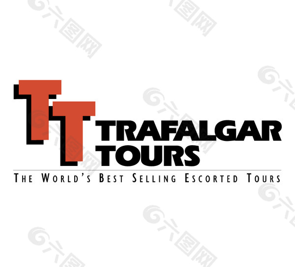 Trafalgar_Tours logo設計欣賞 Trafalgar_Tours旅游業標志下載標志設計欣賞