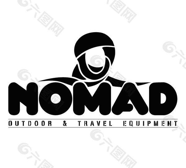 Nomad logo設計欣賞 Nomad旅游網站標志下載標志設計欣賞