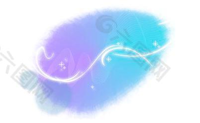 韓國幻彩背景矢量素材30