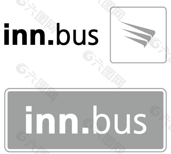 inn_bus logo設計欣賞 inn_bus物流快遞標志下載標志設計欣賞