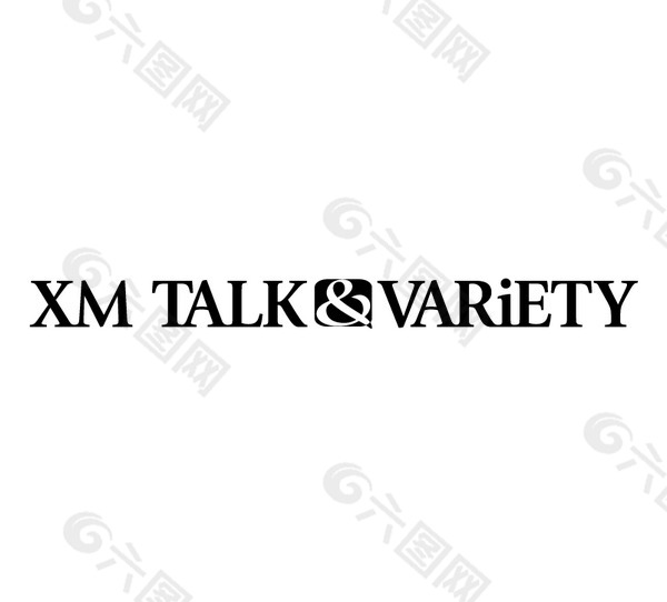 XM Talk and Variety logo设计欣赏 XM Talk and Variety下载标志设计欣赏