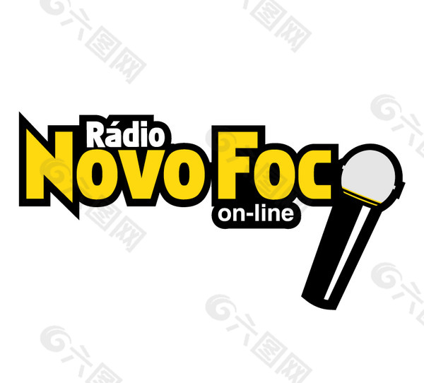Radio Novo Foco logo設(shè)計(jì)欣賞 Radio Novo Foco下載標(biāo)志設(shè)計(jì)欣賞
