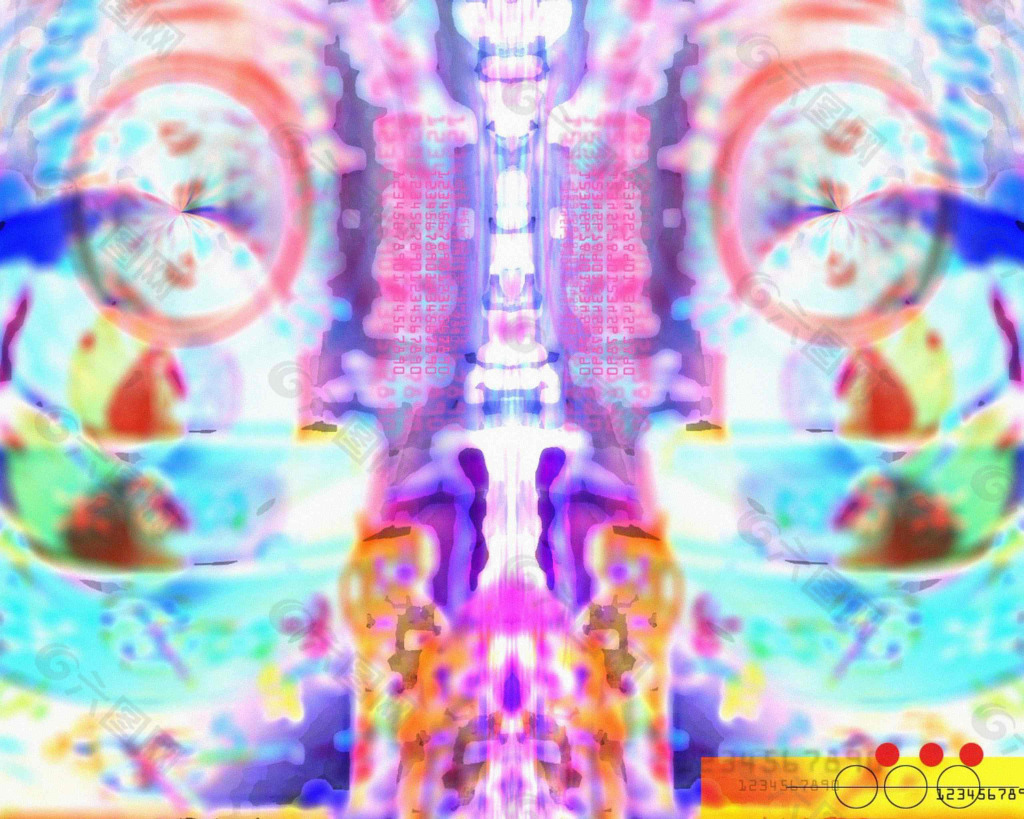 夢幻背景底紋