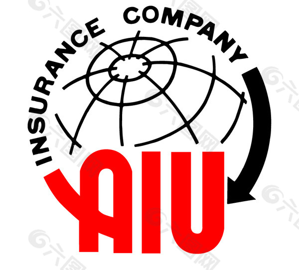 AIU logo設計欣賞 AIU保險公司標志下載標志設計欣賞