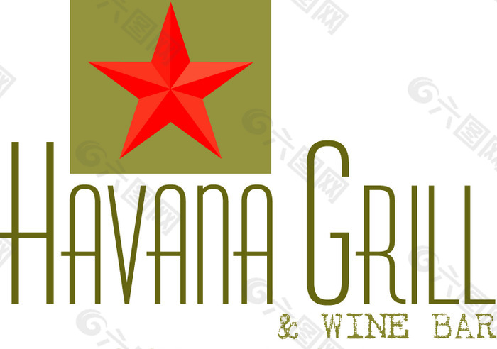 Havanna_Grill logo設計欣賞 Havanna_Grill名牌飲料LOGO下載標志設計欣賞