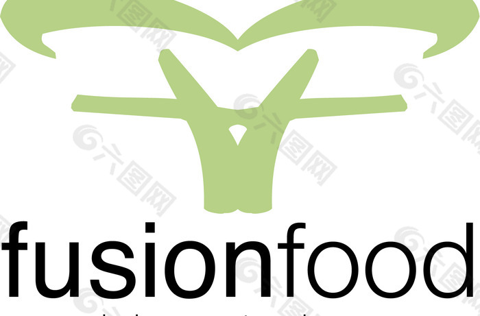 Fusionfood logo設計欣賞 Fusionfood名牌飲料LOGO下載標志設計欣賞