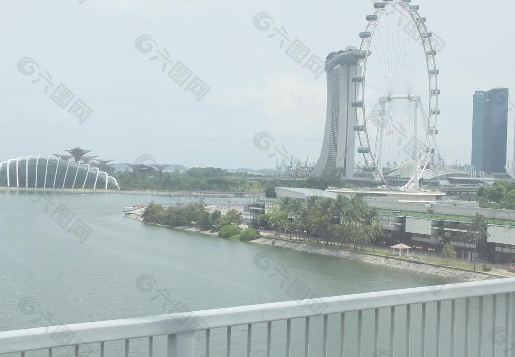 摩天輪海景圖片