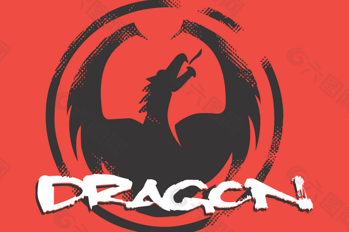dragon_optical logo设计欣赏 dragon_optical服饰品牌logo下载标志