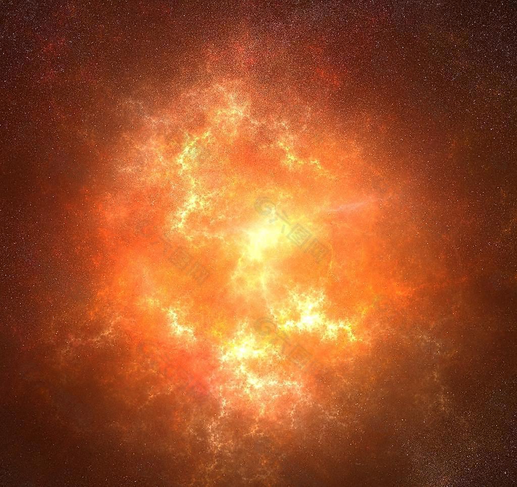 夢(mèng)幻星球星空背景圖片