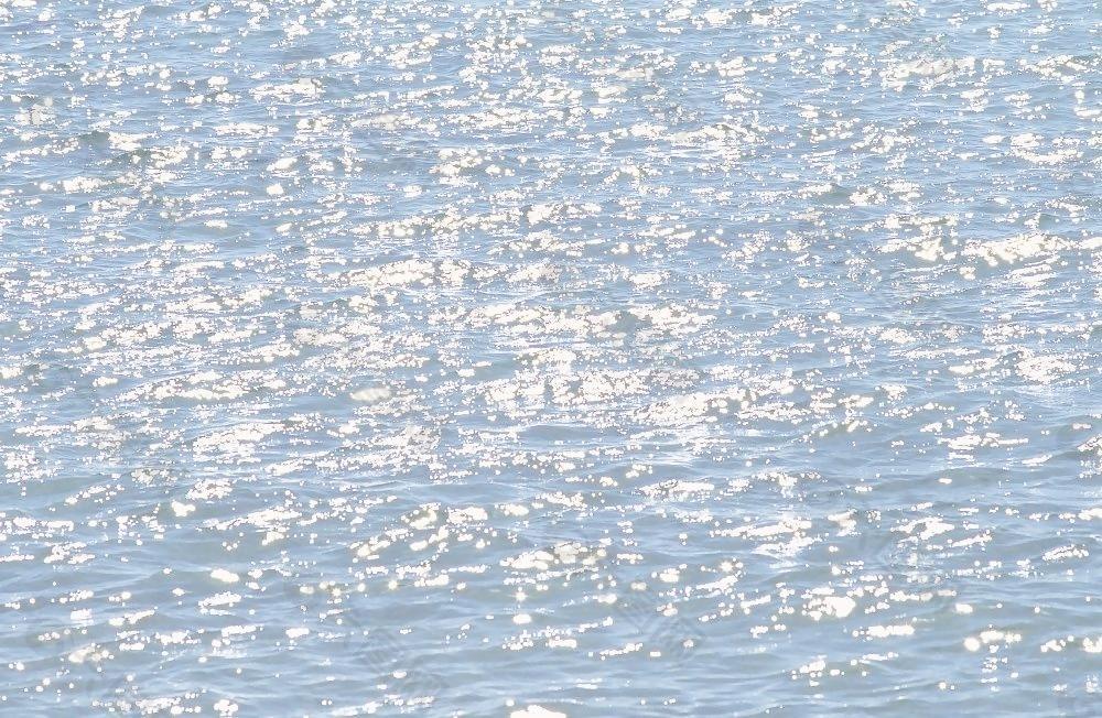 閃亮的海水圖片