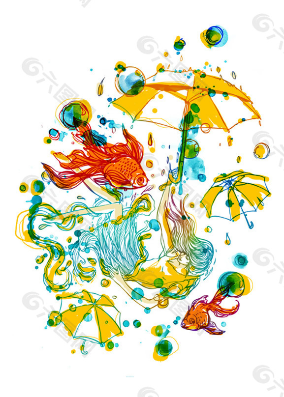 位圖 插畫 時(shí)尚插畫 人物插畫 插畫師 免費(fèi)素材