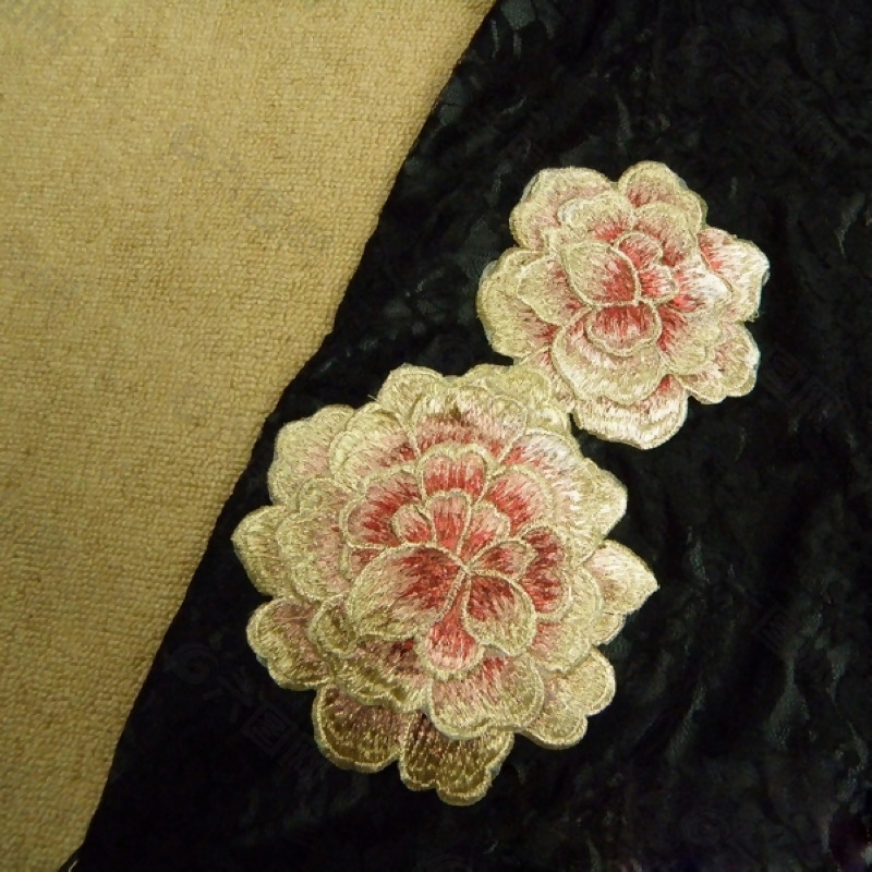 繡花 植物 花朵 免費素材