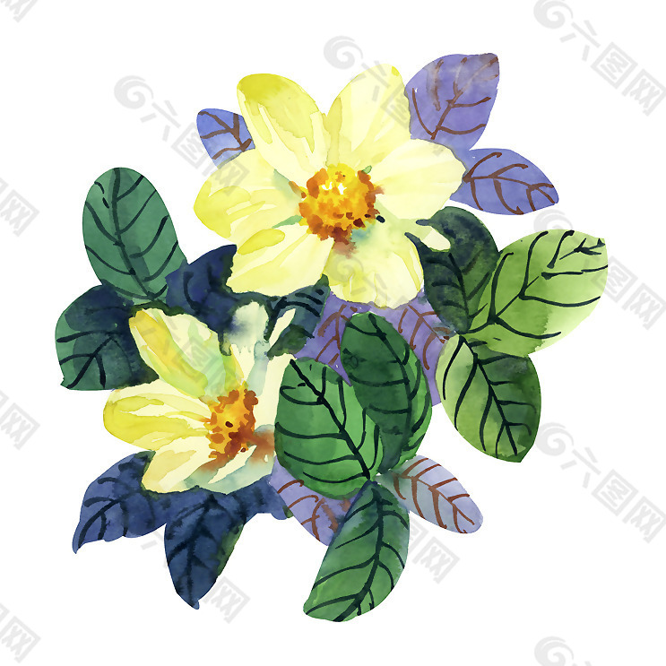 位圖 植物 寫意花卉 花朵 牡丹 免費(fèi)素材