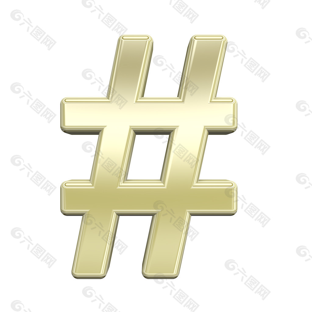 數(shù)字標(biāo)記從閃亮的金色字母集
