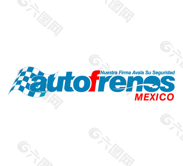 Autofrenos Mexico logo设计欣赏 Autofrenos Mexico汽车标志图下载标志设计欣赏平面广告素材免费下载 图片