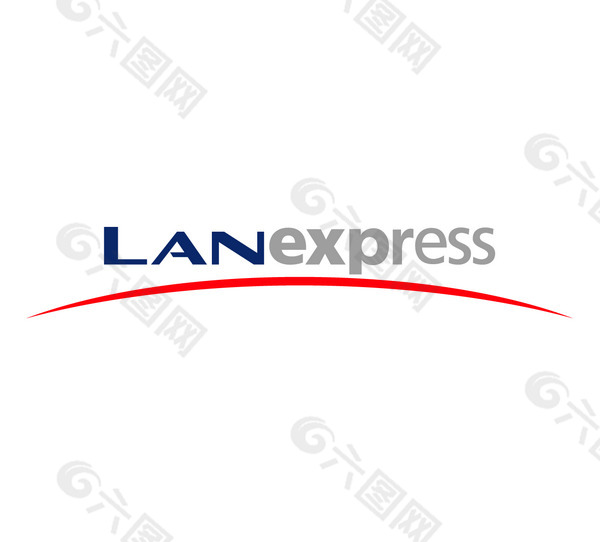 lanexpress logo设计欣赏 lanexpress民航业标志下载标志设计欣赏