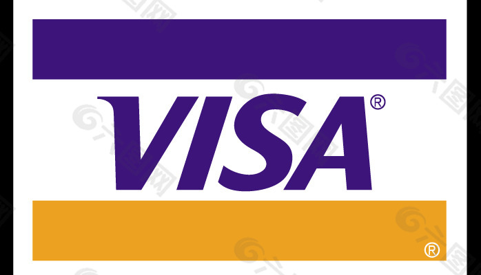 VISA logo設計欣賞 VISA卡標志設計欣賞