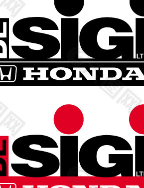 Honda De Sig Logo设计欣赏本田德西格标志设计欣赏设计元素素材免费下载 图片编号 六图网