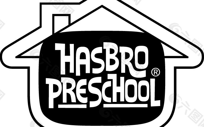 hasbro 2 logo设计欣赏 孩之宝2标志设计欣赏