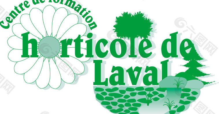 Centre de Laval logo設計欣賞 拉瓦爾中心標志設計欣賞