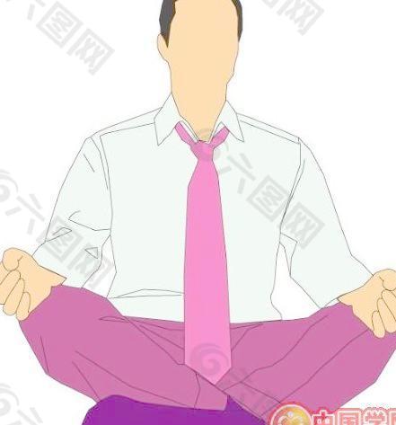 商務人物矢量圖