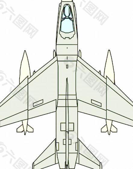 卡通飛機模型