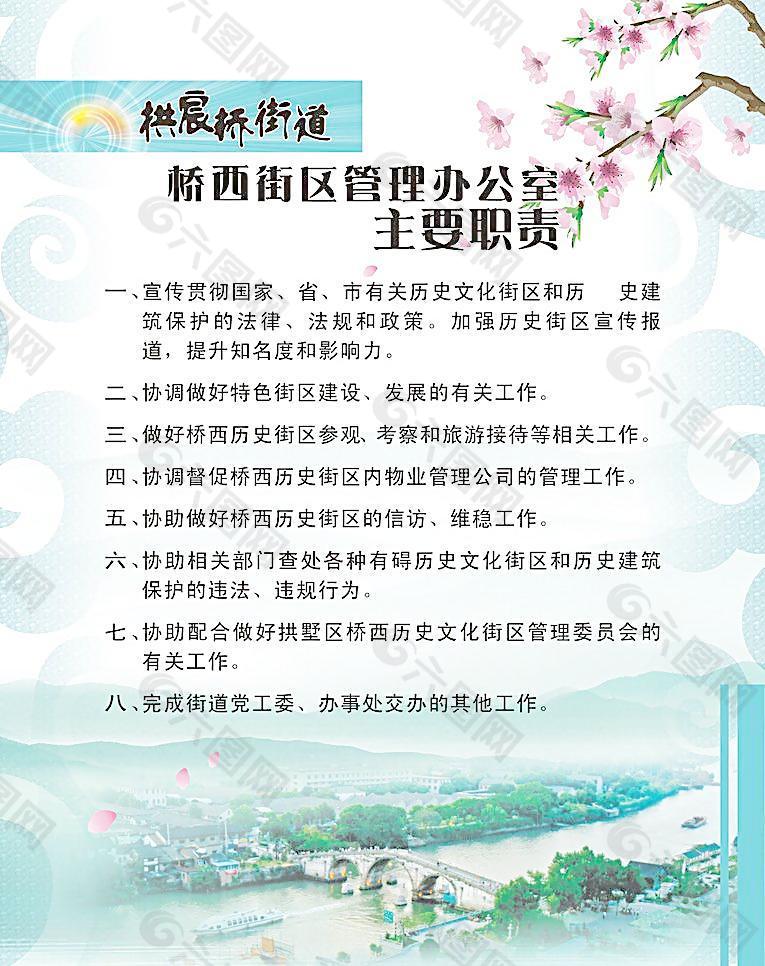 辦公室主要職責(zé)展板圖片