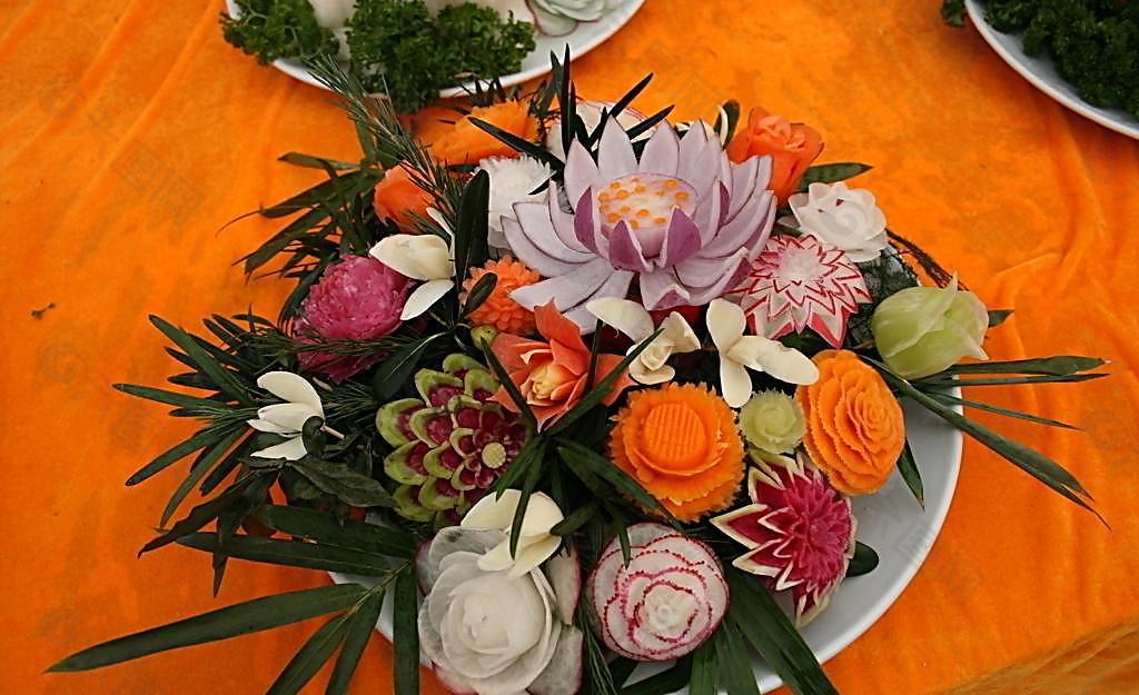 蔬菜花圖片
