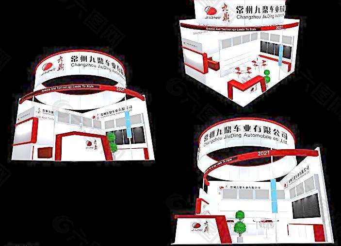 展覽模型 3D設(shè)計(jì)模型 展示模型圖片
