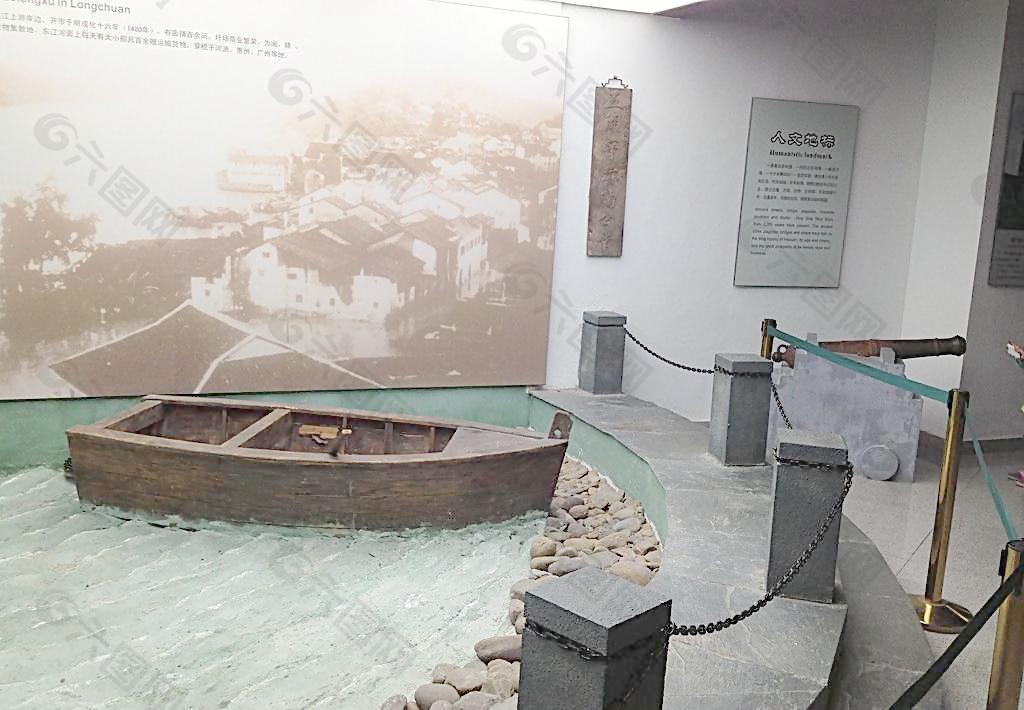 古代文化物品展覽品圖片