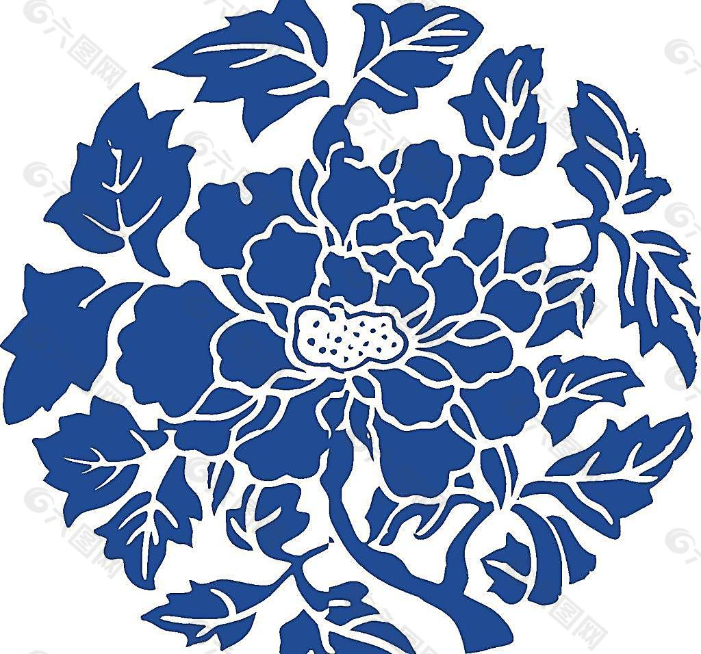 青花瓷圖案
