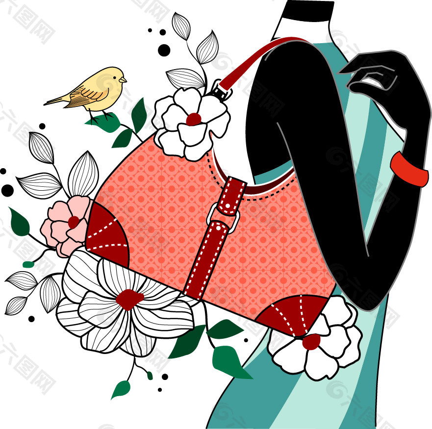 美女與跨包