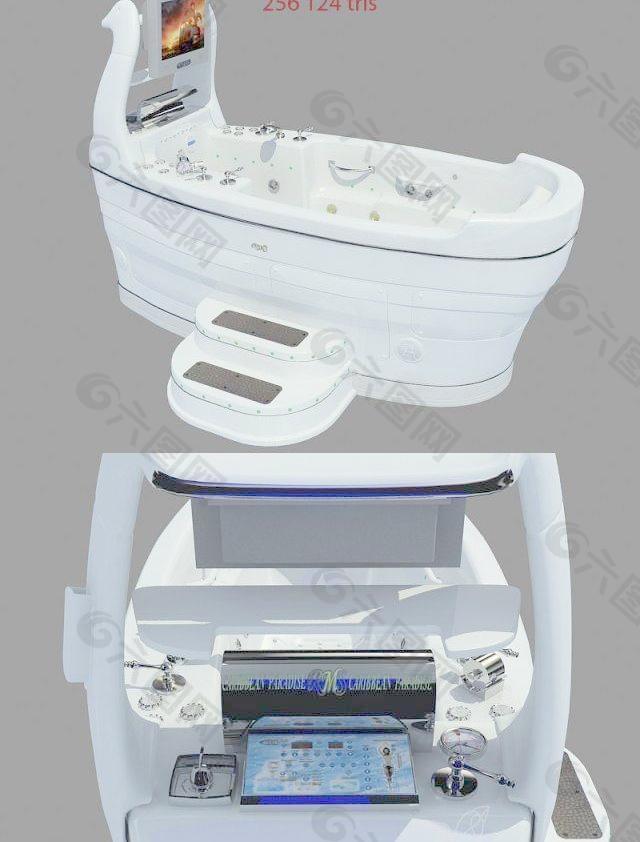 C-280REM Caribbean Paradize Limited Edition TV Bath 限量版電視浴缸