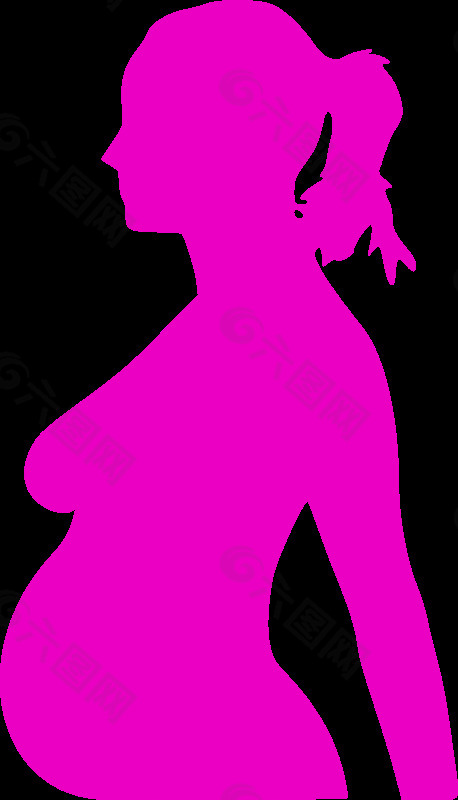 妊娠silhouet