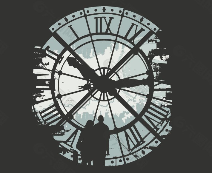 位圖 時(shí)鐘 色彩 黑色 抽象 免費(fèi)素材