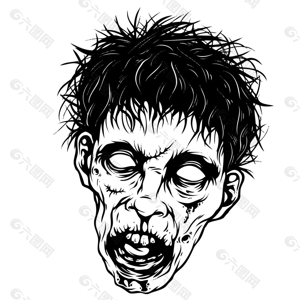 印花矢量圖 人物 男人 靈異 色彩 免費素材