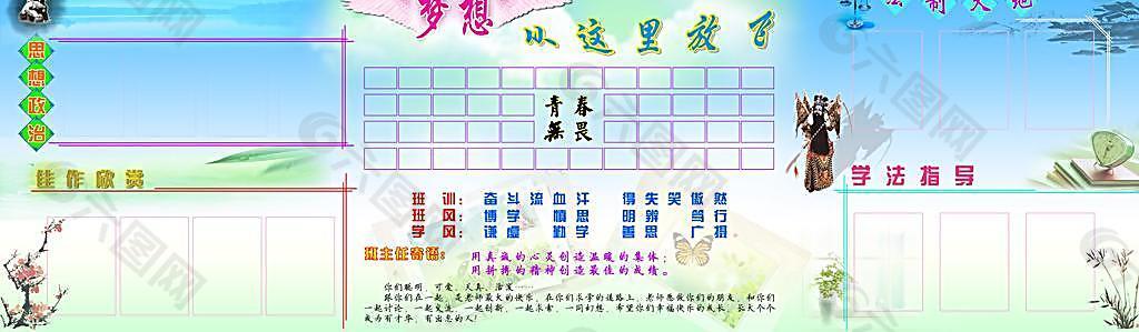 中學(xué)學(xué)習(xí)園地圖片