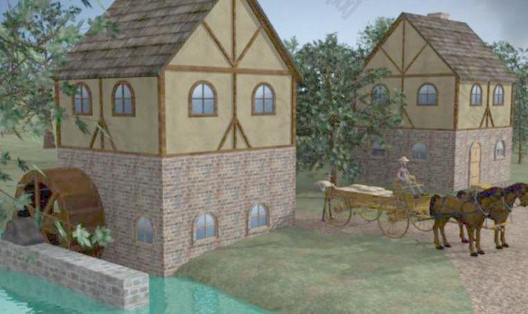 水车 Watermill