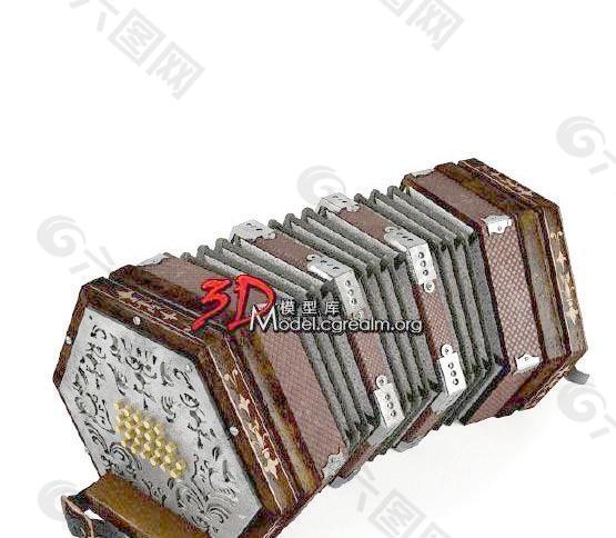 六角手風琴 concertina (帶貼圖)