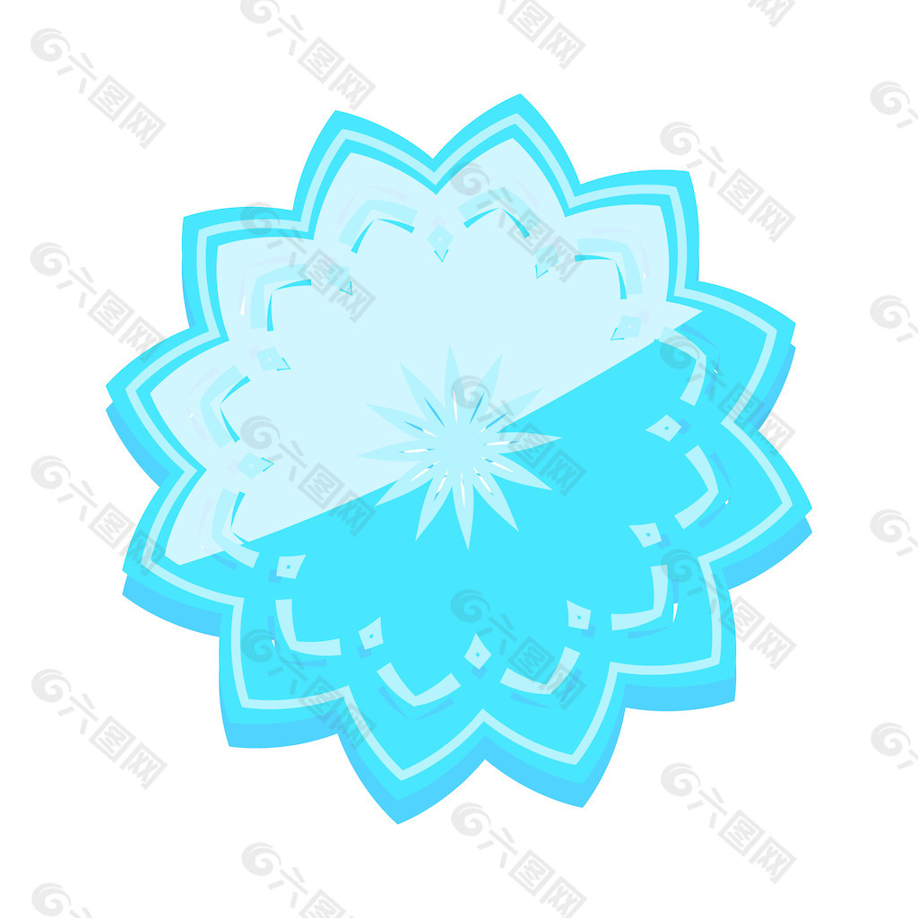 雪花貼紙