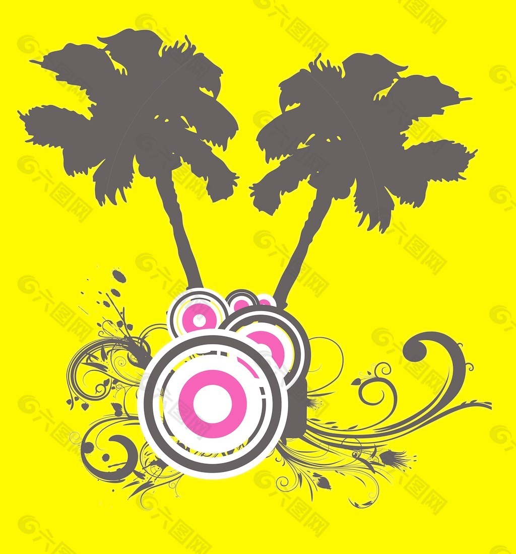 熱帶的插圖