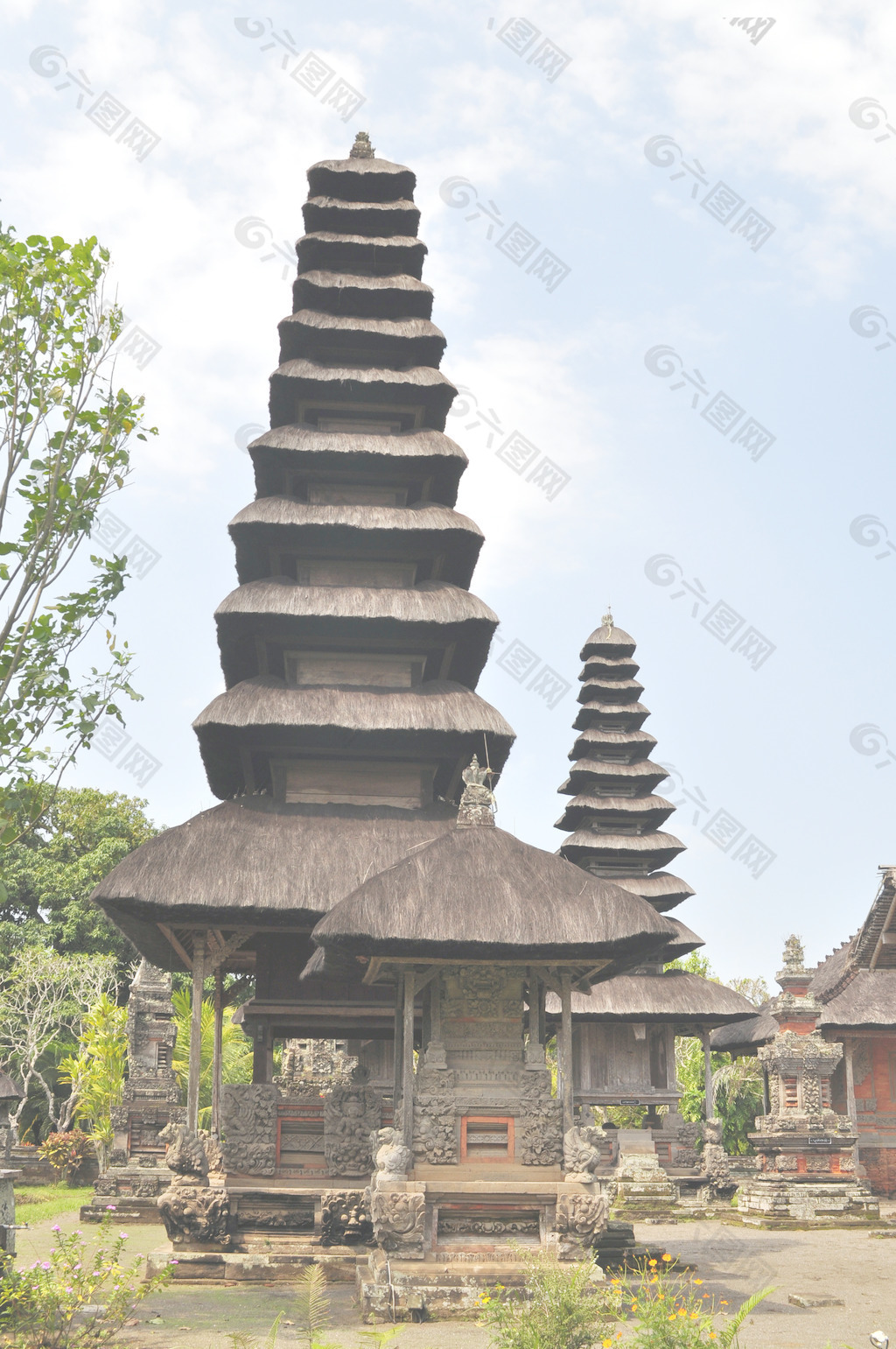 一個(gè)印度教寺廟Taman Ayun