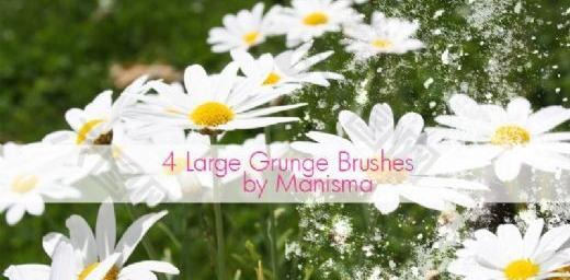 骯臟斑駁紋理筆刷 下載