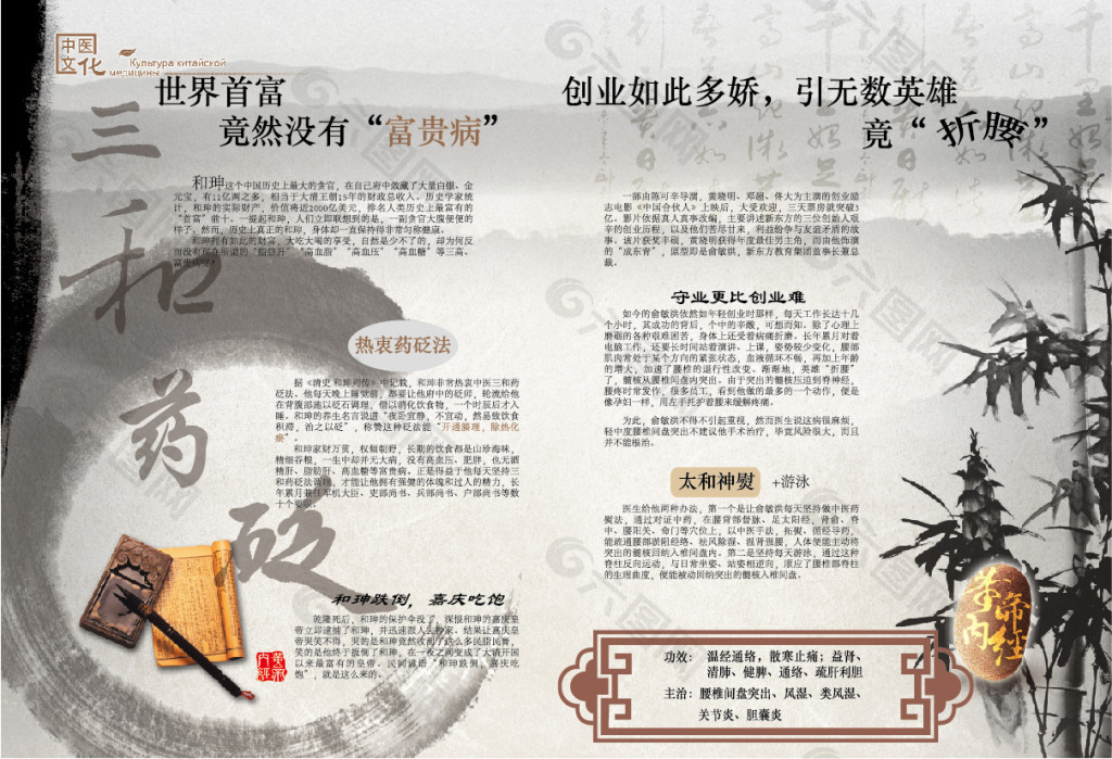 中醫(yī)養(yǎng)生雜志畫冊