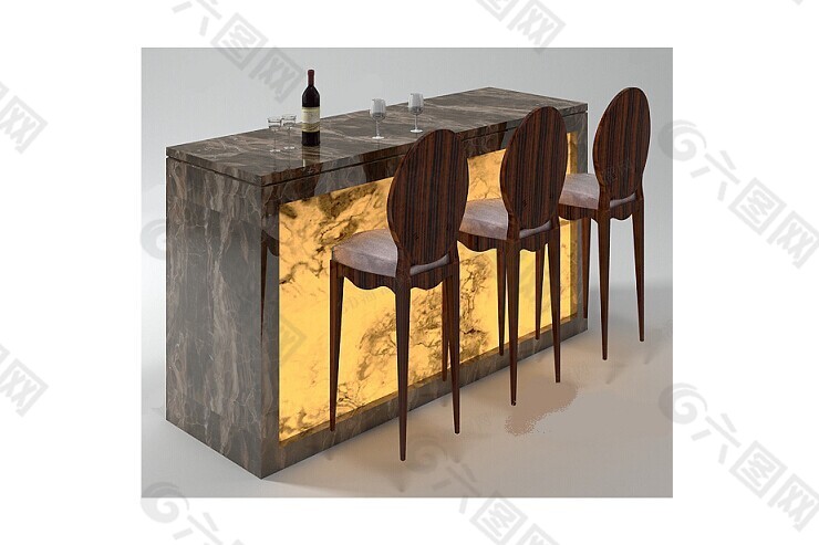 酒吧裝修用的家具