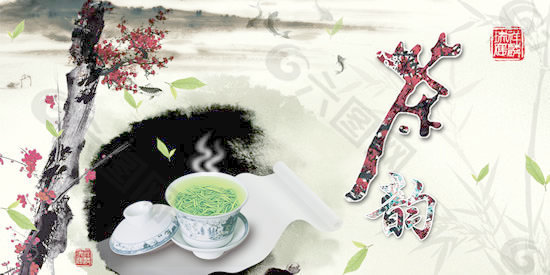 茶道茶韻中國(guó)風(fēng)
